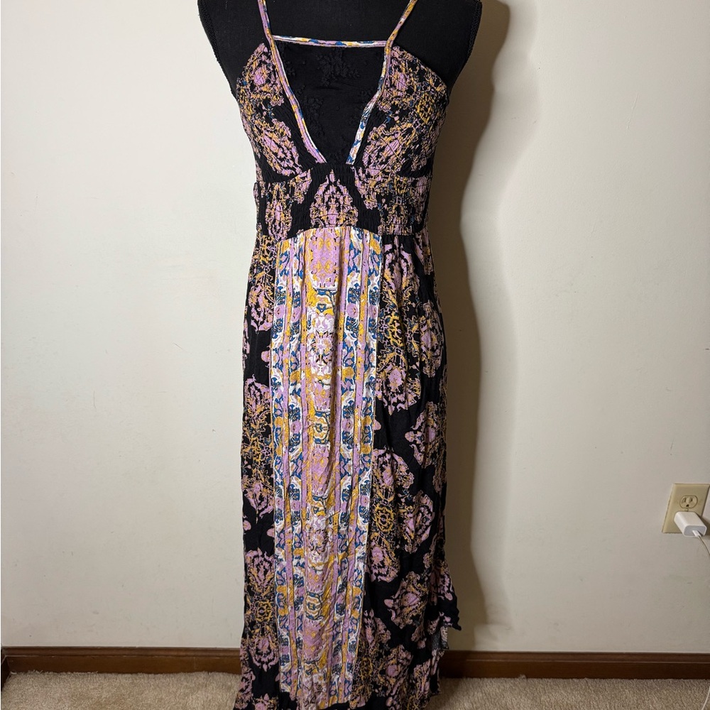 FREE PEOPLE WOMEN'S THAT MOMENT SLIP MAXI DRESS size S - Picture 2 of 11